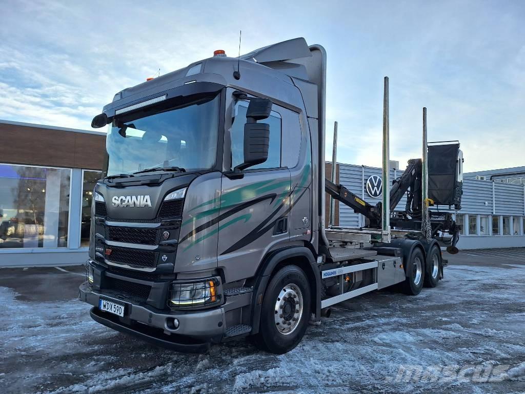 Scania R580 LB6x4 Timber trucks