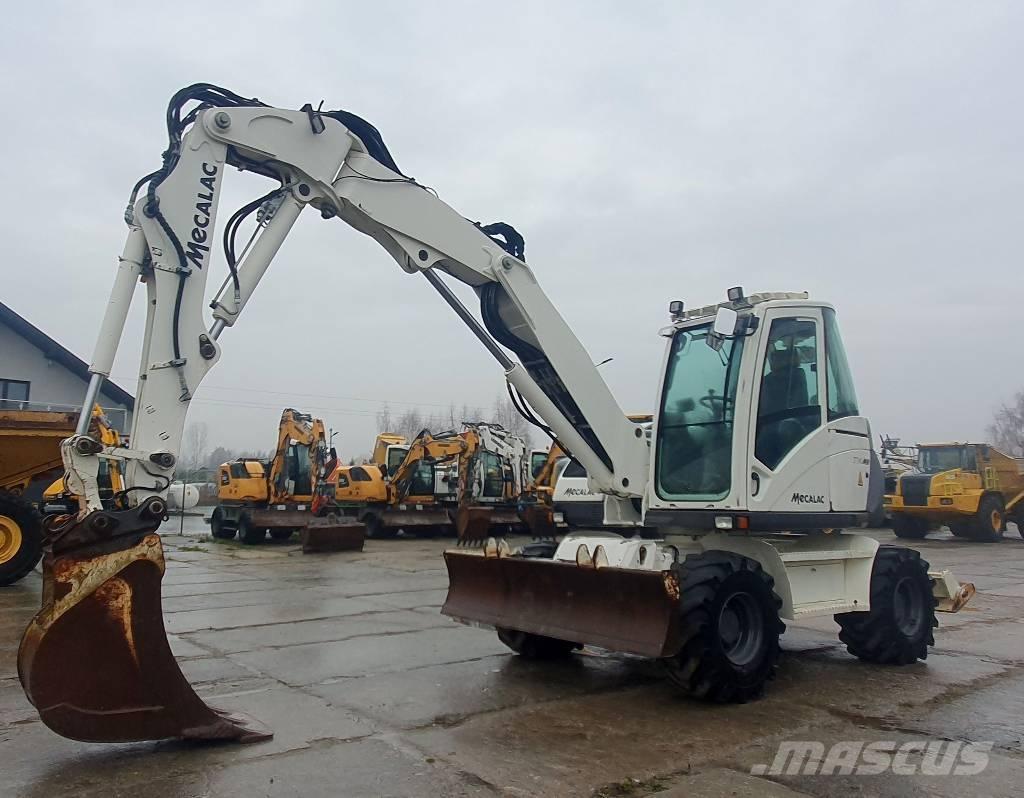 Mecalac 714MWE Wheeled excavators