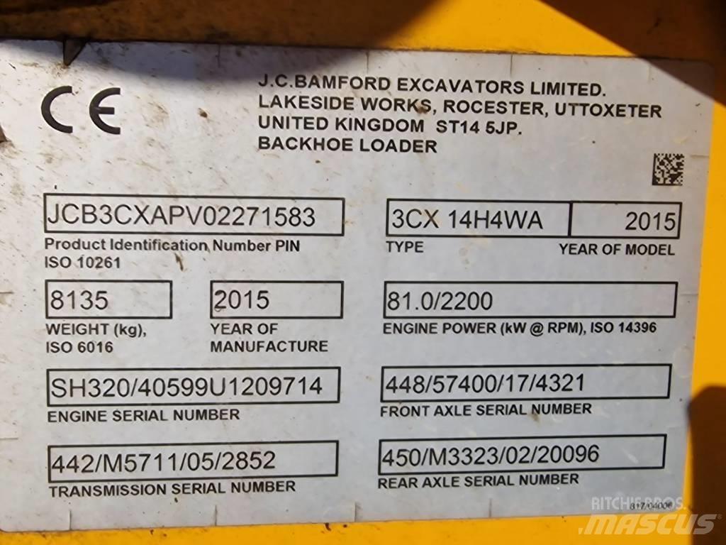 JCB 3 CX ECO TLB's
