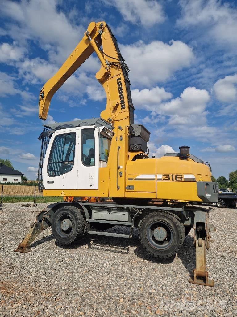 Liebherr 316 Wheeled excavators