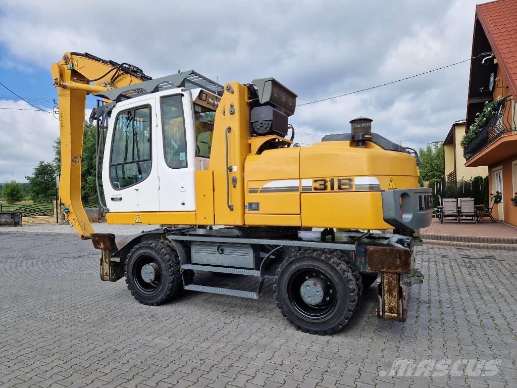 Liebherr 316 Wheeled excavators