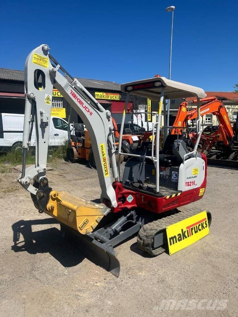 Takeuchi TB216 Mini excavators < 7t