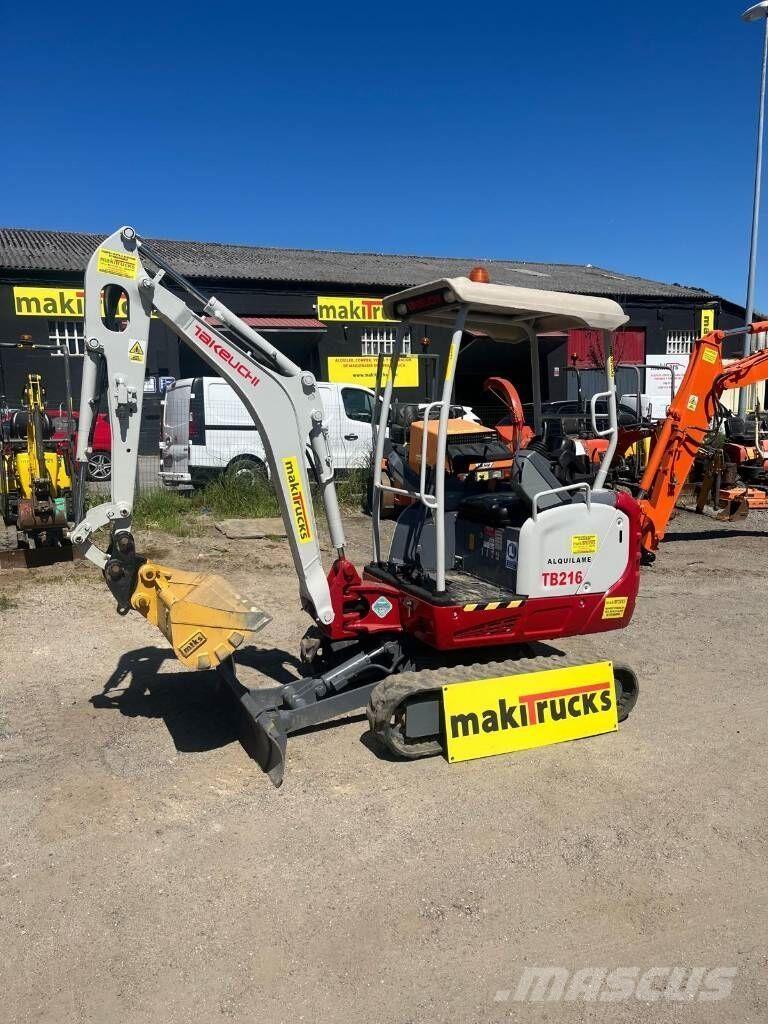 Takeuchi TB216 Mini excavators < 7t