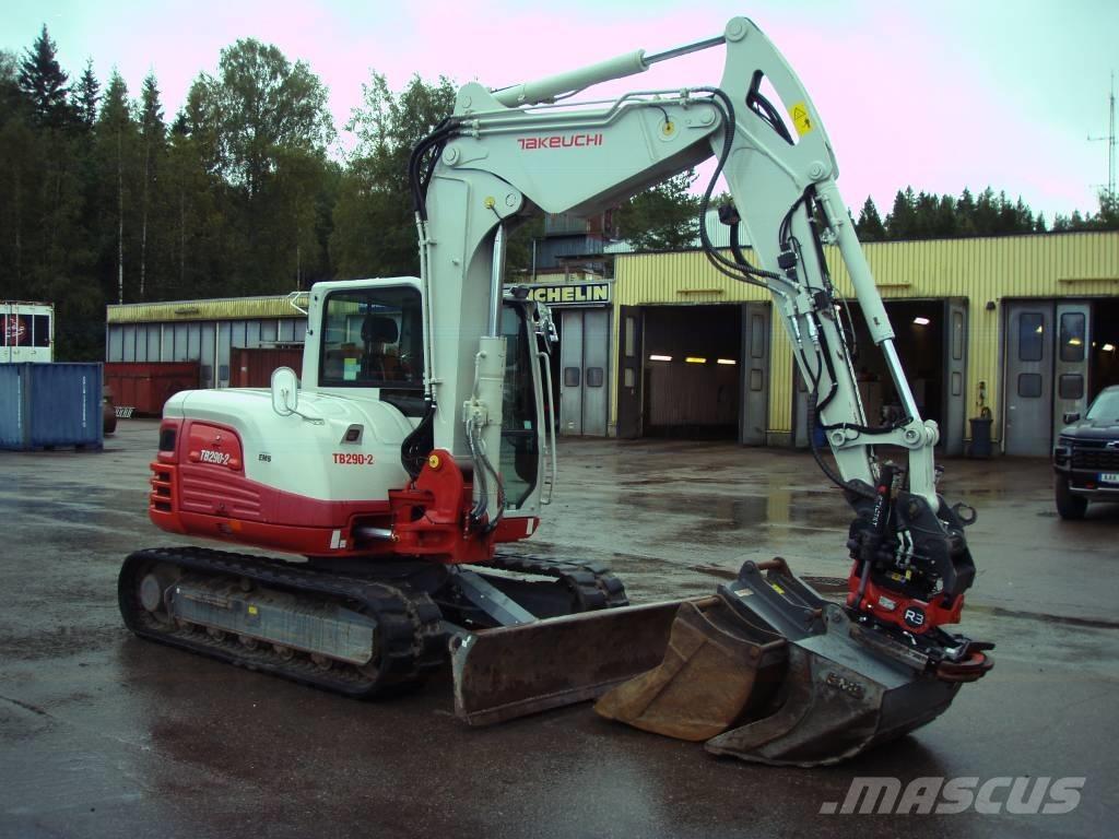 Takeuchi TB 290-2 Midi excavators  7t - 12t