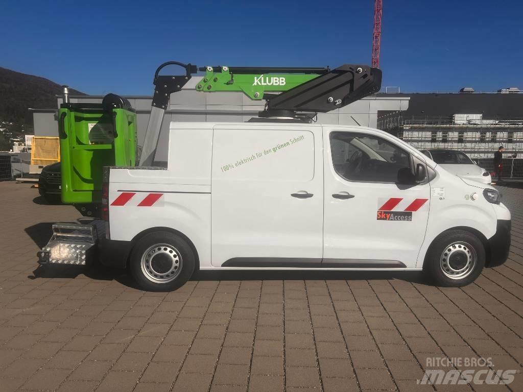 Klubb K20L Truck mounted aerial platforms