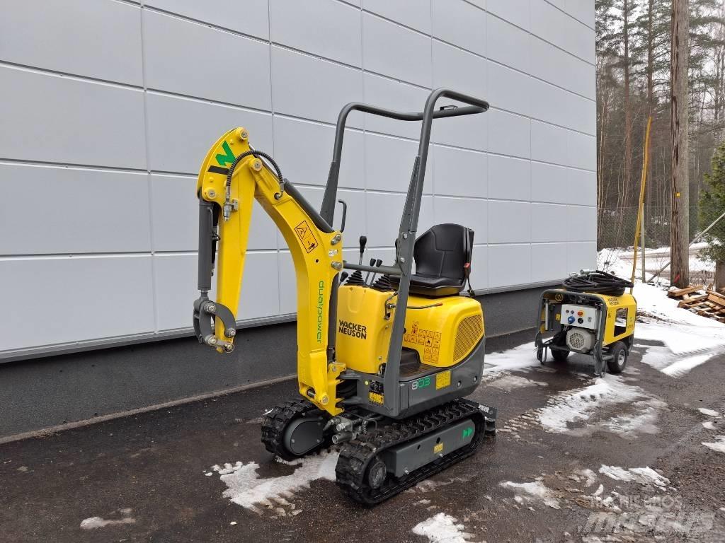 Wacker Neuson 803 Mini excavators < 7t