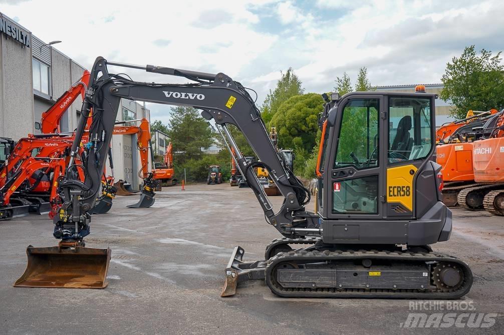 Volvo ECR58F EX-DEMO Mini excavators < 7t