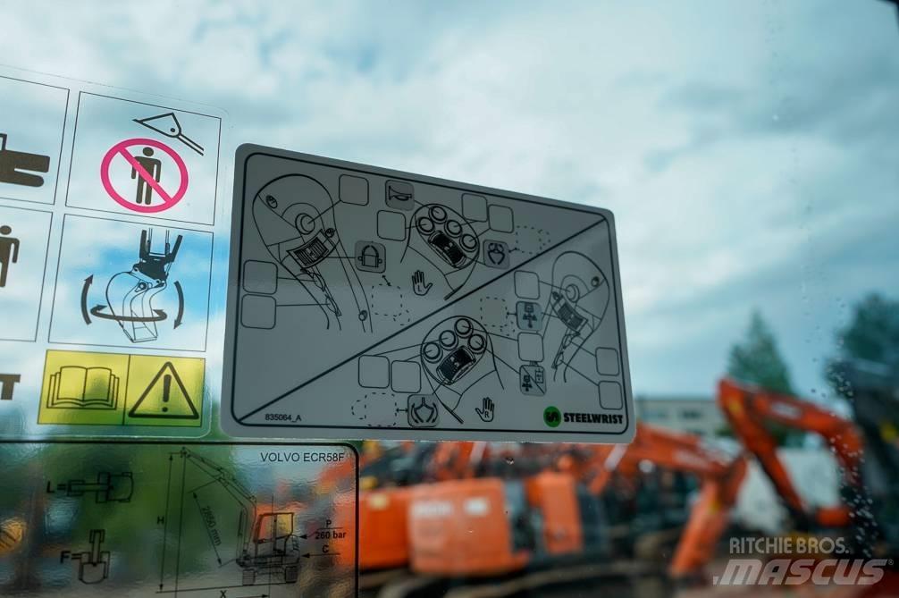 Volvo ECR58F EX-DEMO Mini excavators < 7t