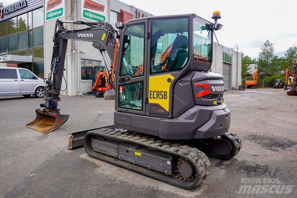 Volvo ECR58F EX-DEMO Mini excavators < 7t