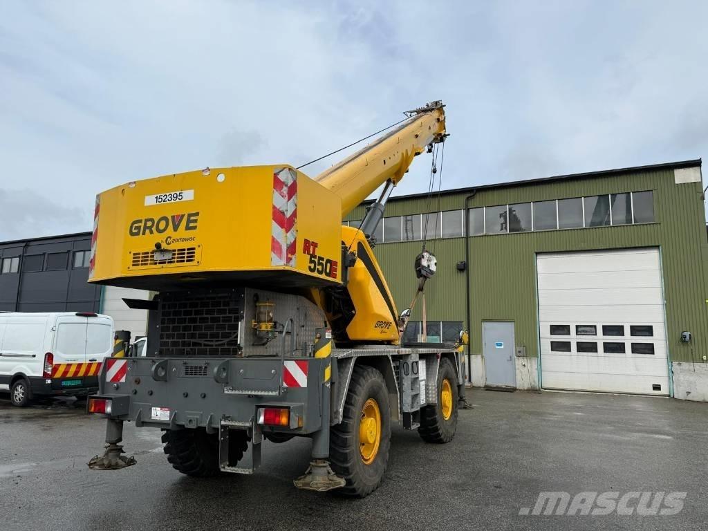 Grove RT 550 E Rough terrain cranes