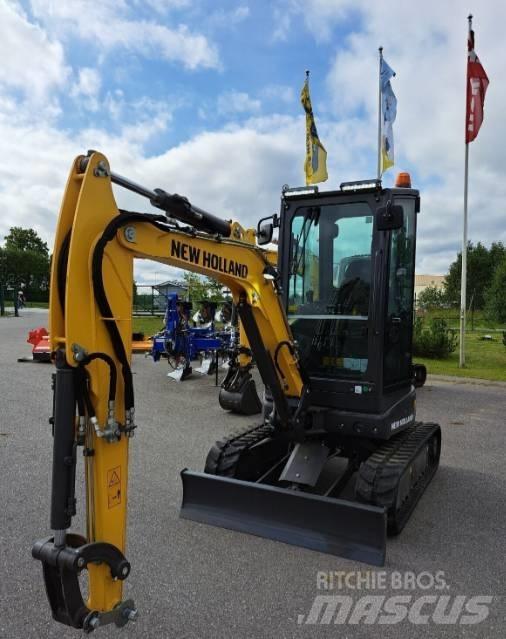 New Holland E25D Mini excavators < 7t