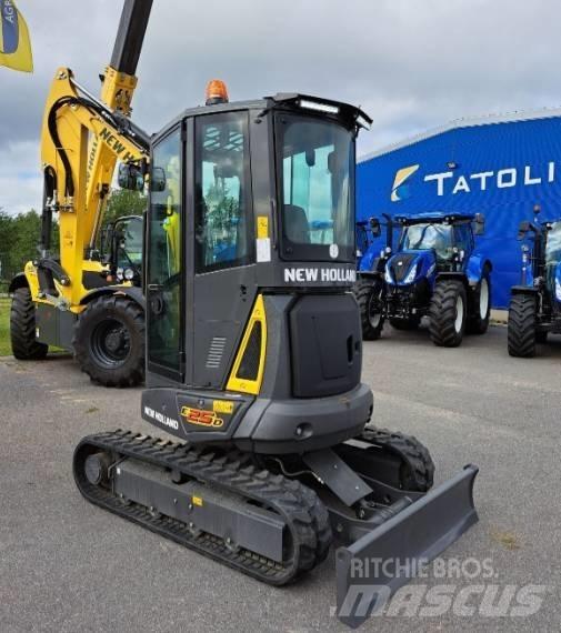 New Holland E25D Mini excavators < 7t