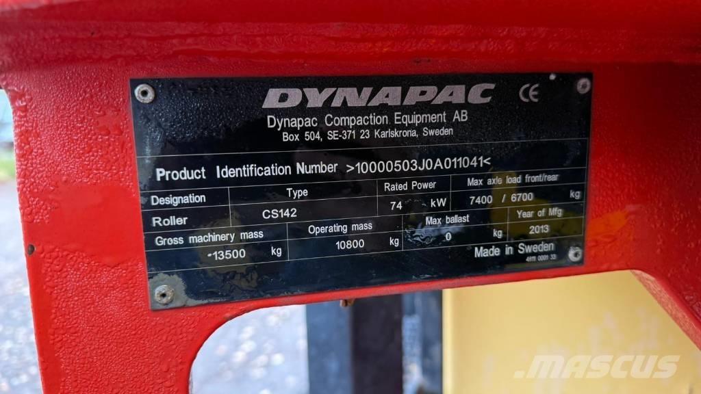 Dynapac CS 142 Twin drum rollers