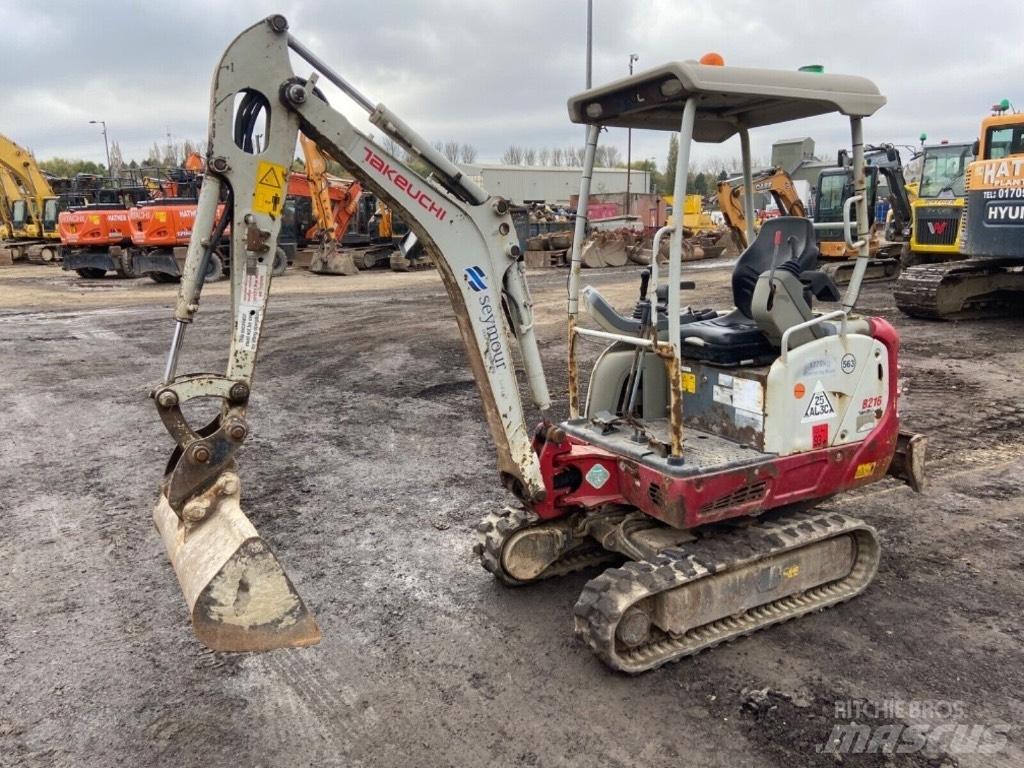 Takeuchi TB 216 Mini excavators < 7t