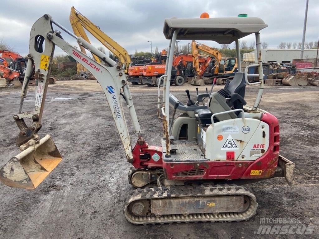 Takeuchi TB 216 Mini excavators < 7t