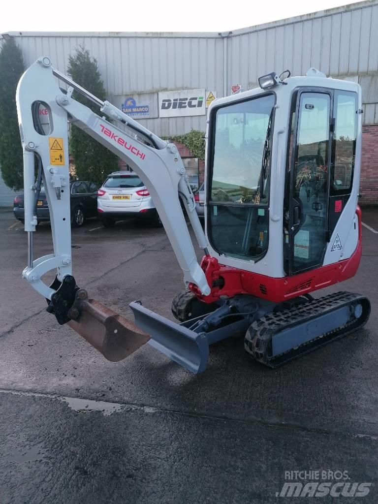 Takeuchi TB216 Mini excavators < 7t
