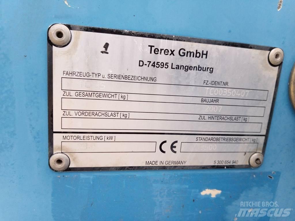 Terex TC35 Mini excavators < 7t