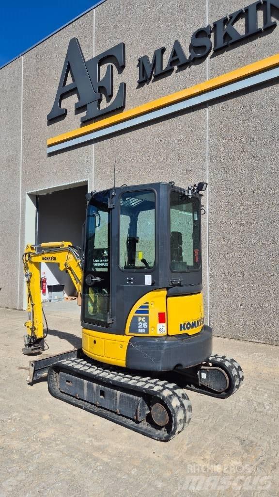 Komatsu PC 26 MR-3 Mini excavators < 7t