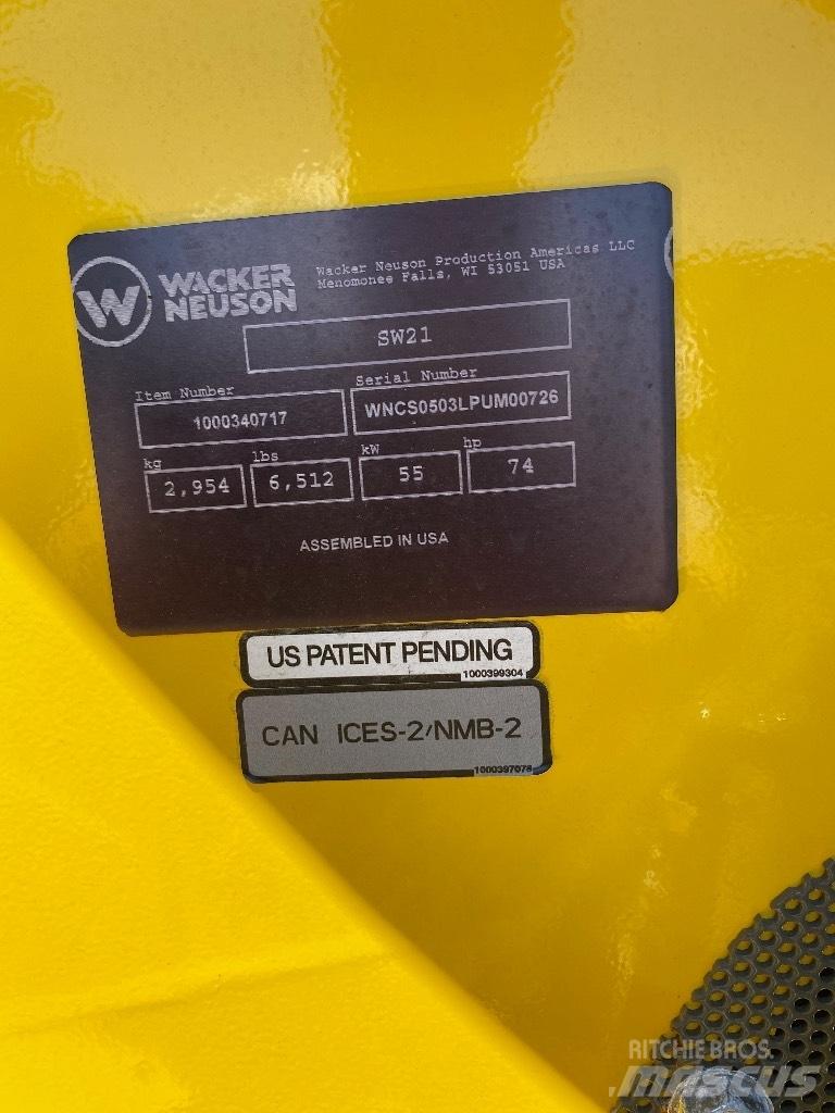 Wacker Neuson sw21 Skid steer loaders