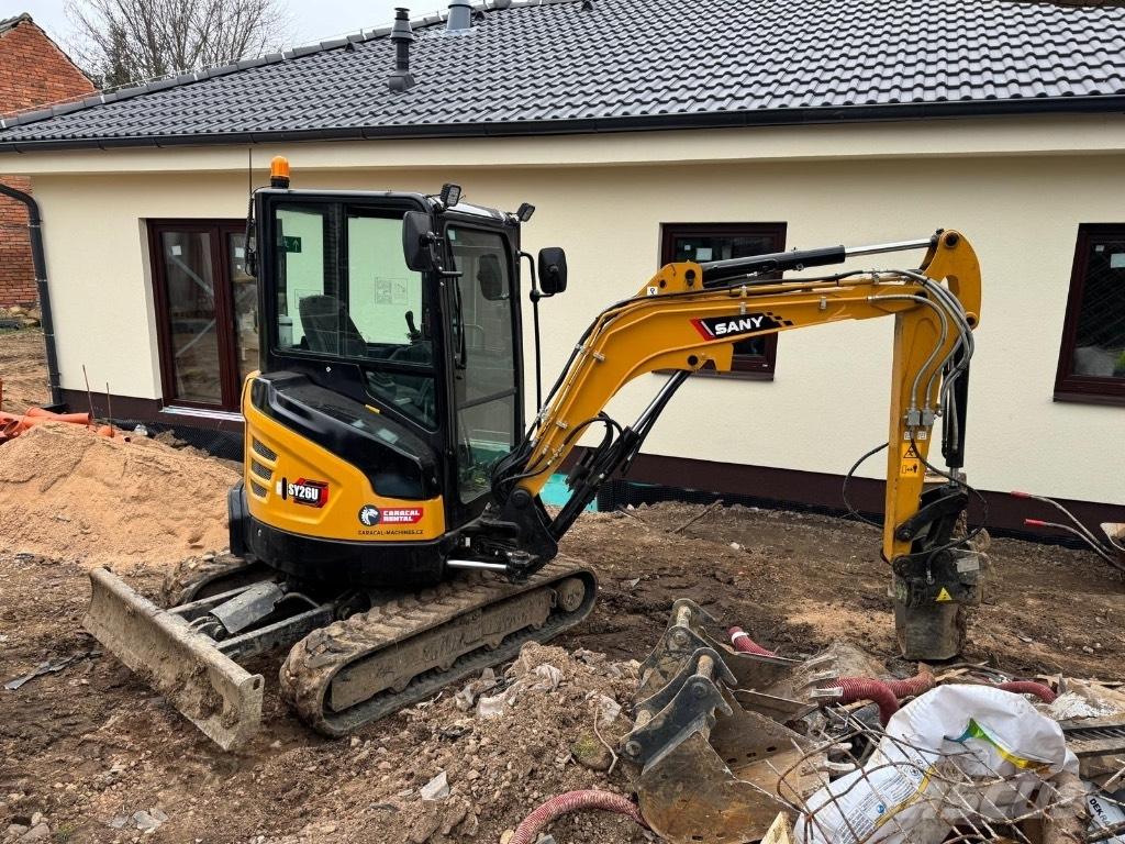 Sany SY 26 U Mini excavators < 7t