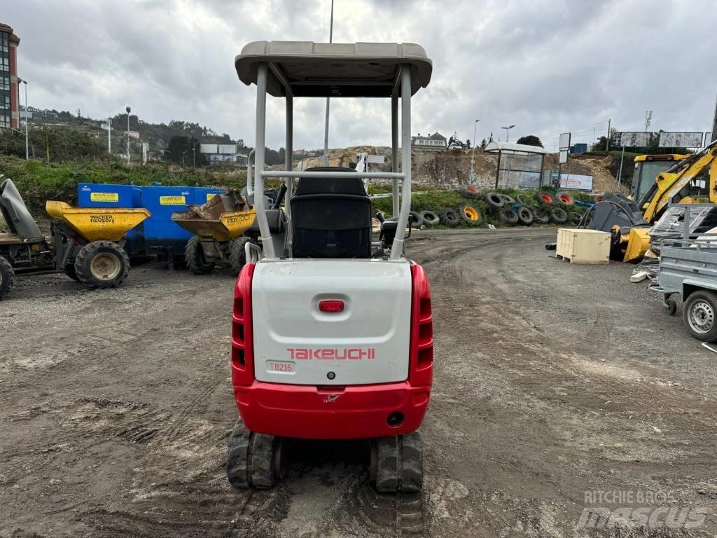 Takeuchi TB 216 Mini excavators < 7t