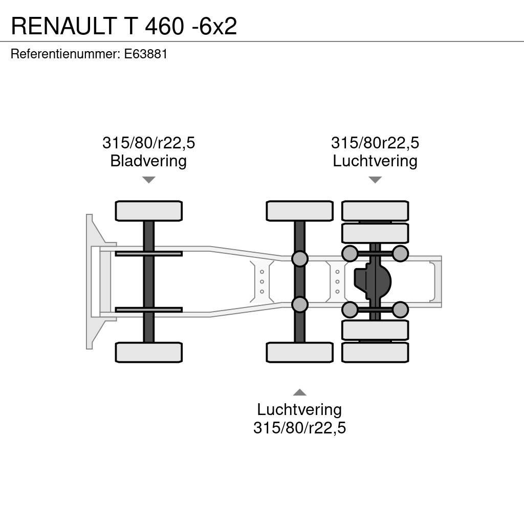 Renault T 460 -6x2 Truck Tractor Units