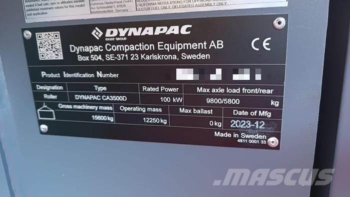 Dynapac CA3500D Other rollers