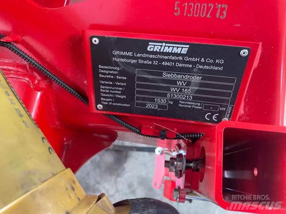 Grimme WV 165 Other farming machines