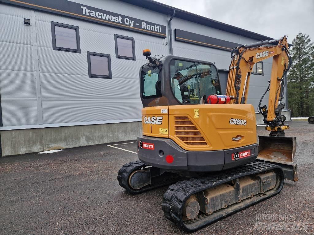CASE cx60c Mini excavators < 7t