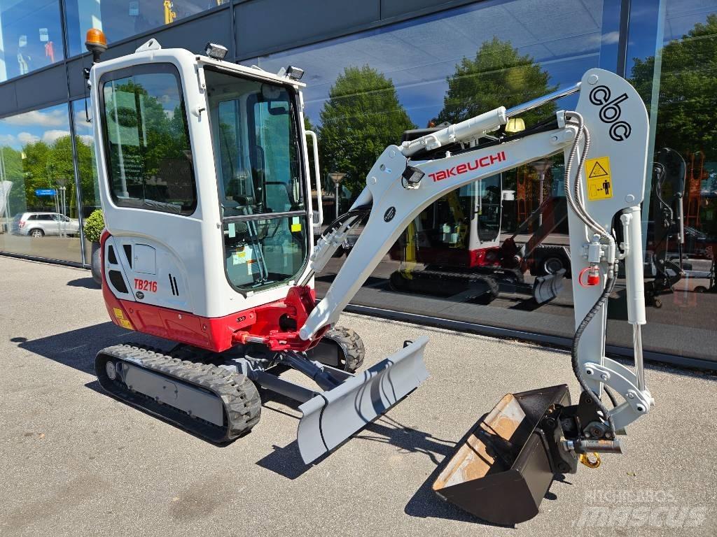 Takeuchi tb216 Mini excavators < 7t
