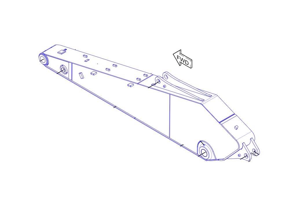 CAT 330F Booms and arms