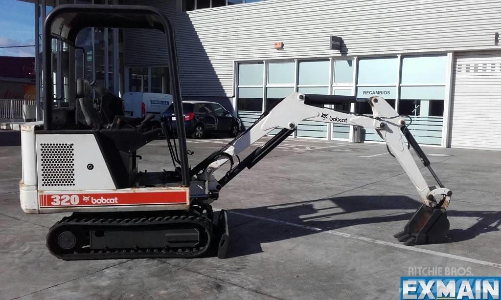 Bobcat X 320 Mini excavators < 7t