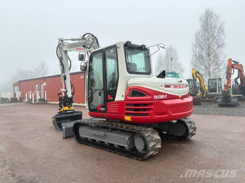 Takeuchi TB290 Midi excavators  7t - 12t