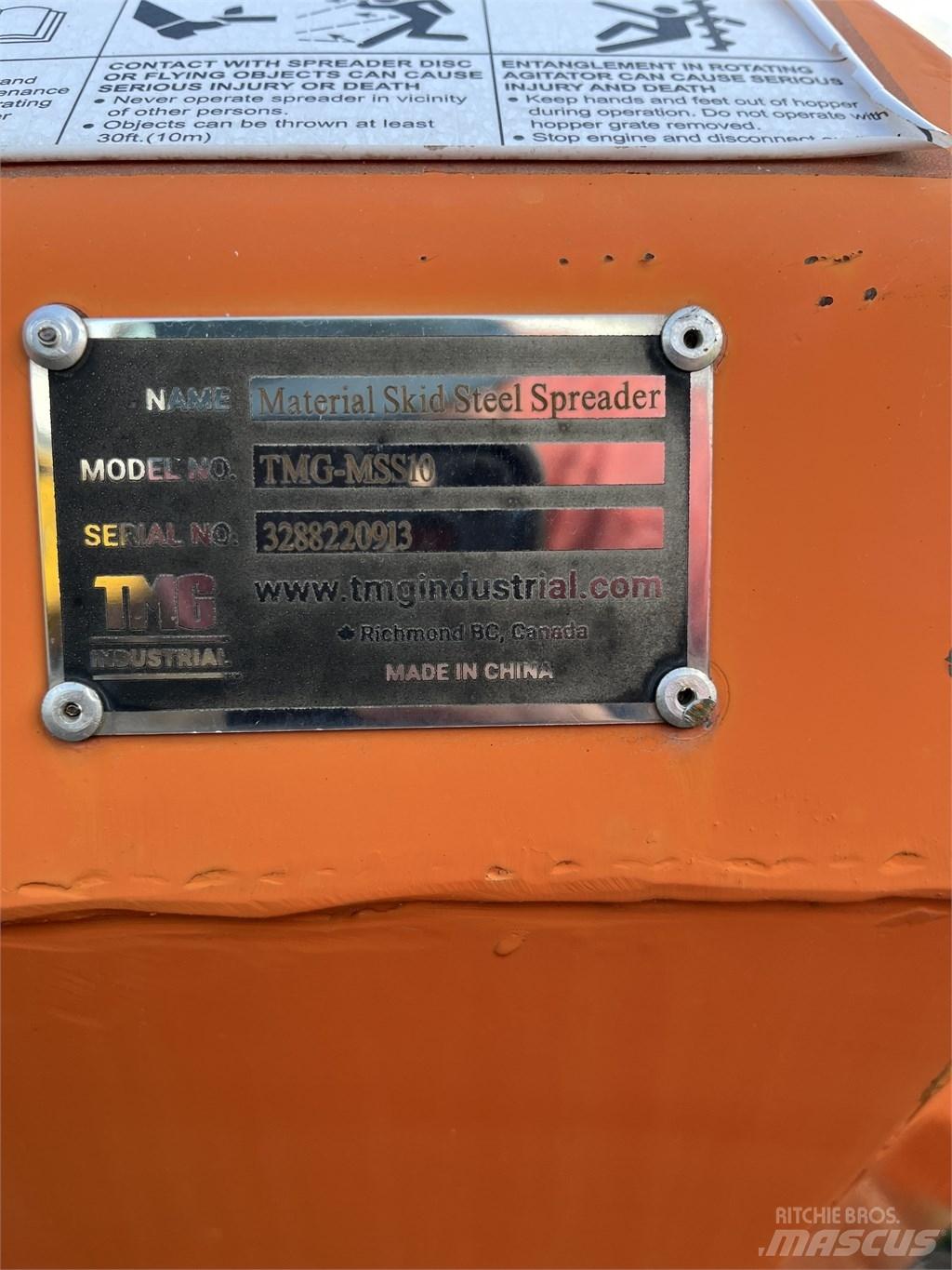 TMG MSS10 Sand and salt spreaders