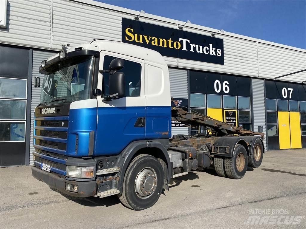 Scania R 124 6X2 Demountable trucks