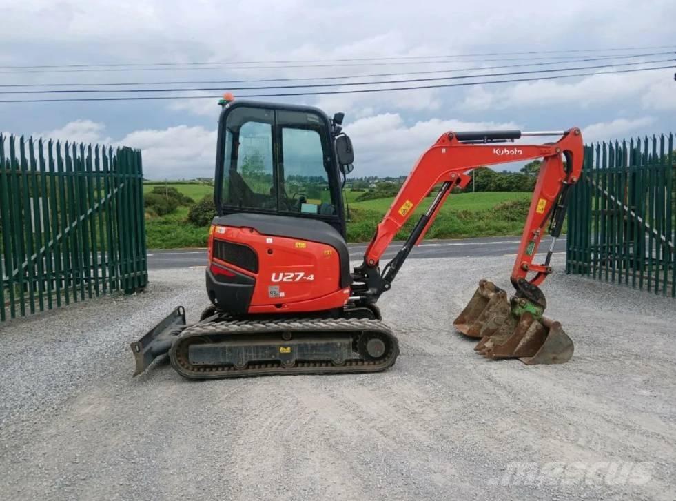 Kubota U 27-4 Mini excavators < 7t