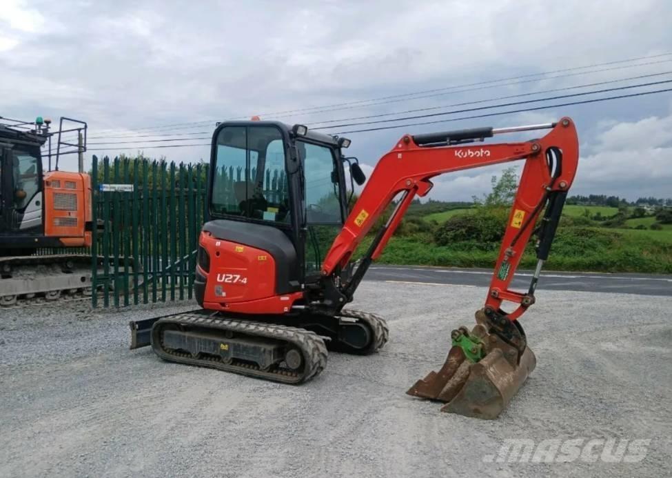 Kubota U 27-4 Mini excavators < 7t