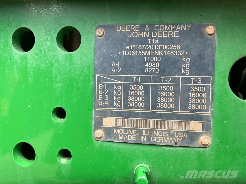 John Deere 6155 M Tractors