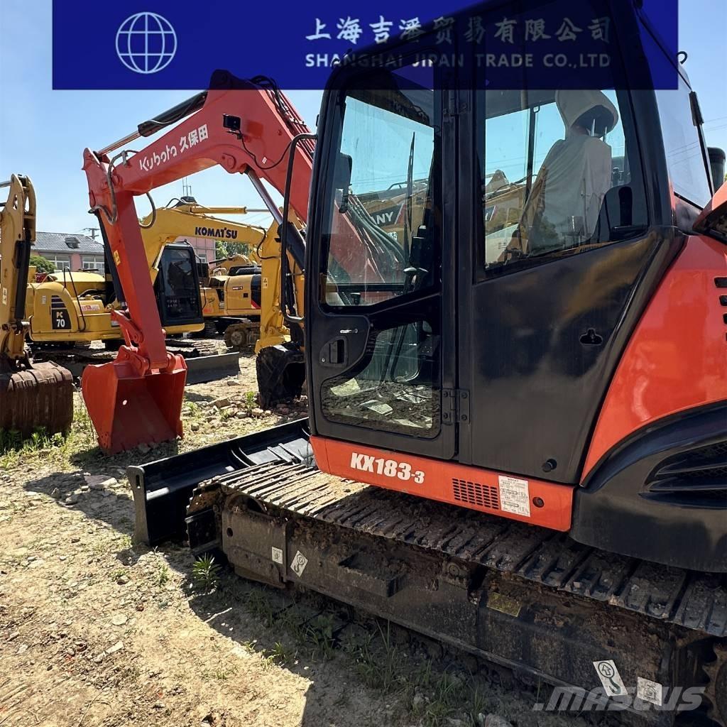 Kubota KX 183 Crawler excavators