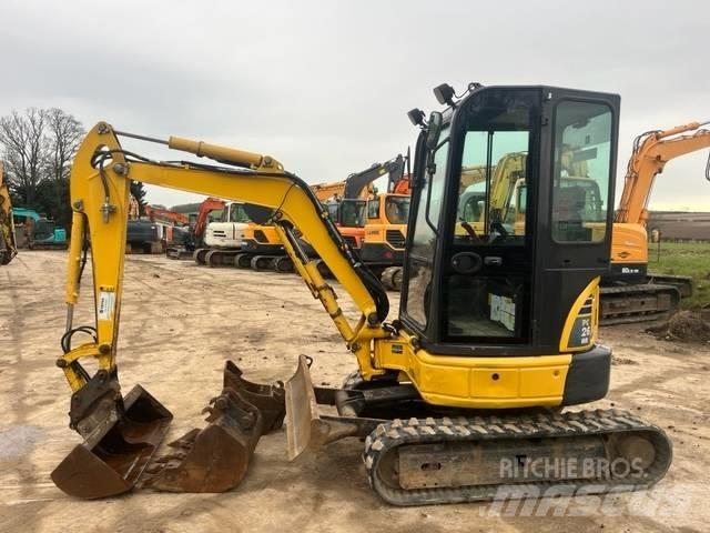 Komatsu PC 26 MR-3 Mini excavators < 7t