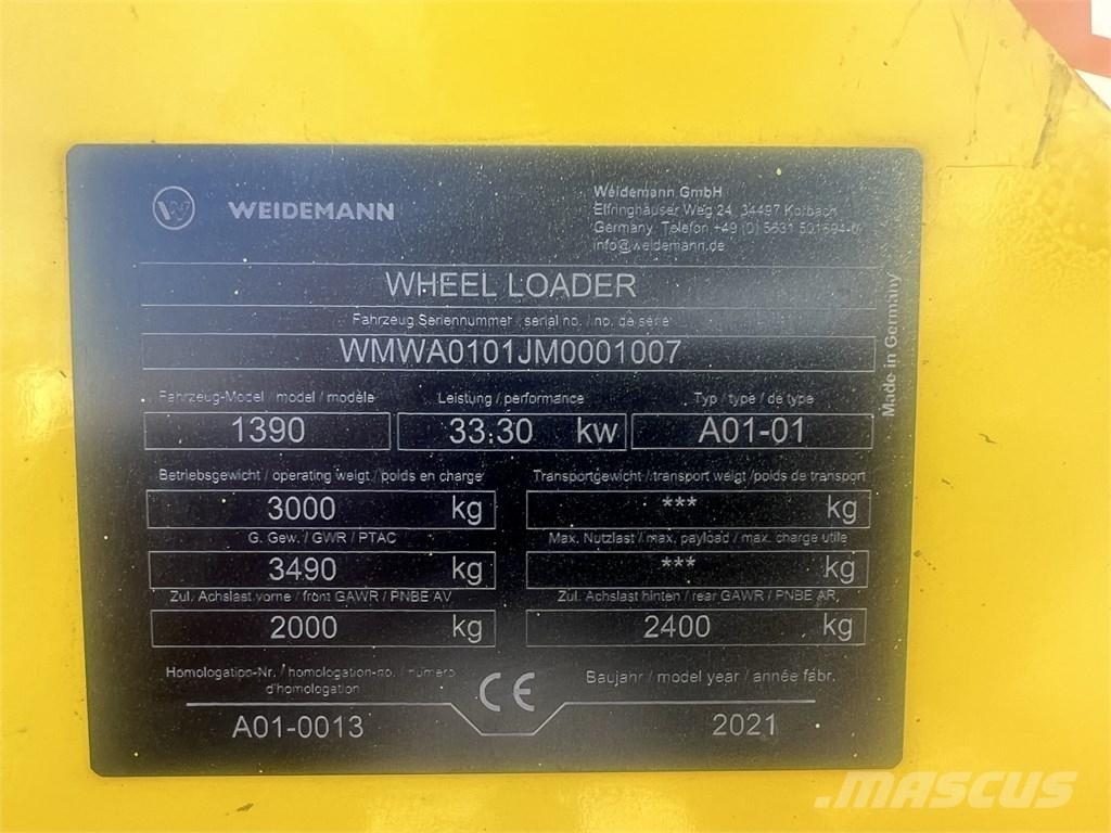 Weidemann 1390 Mini loaders