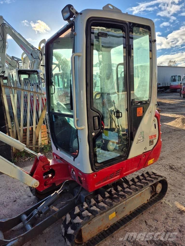 Takeuchi TB 216 Mini excavators < 7t