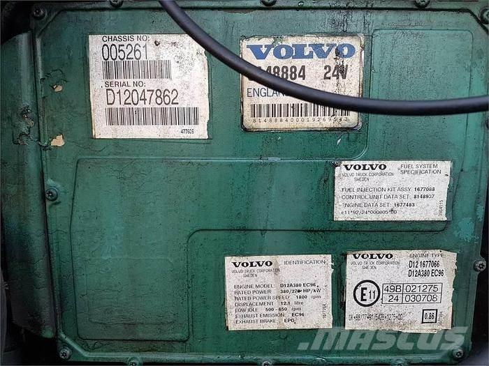 Volvo D12A380 EC96 Other components