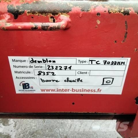 Demblon TC 70 Reversible ploughs