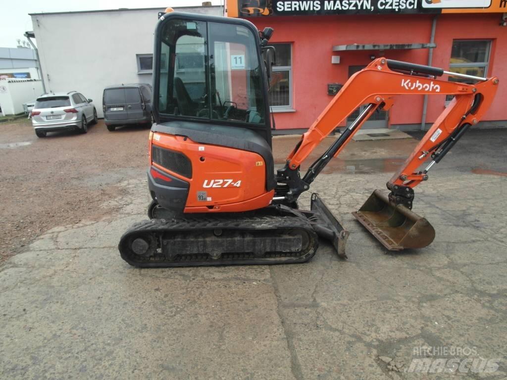 Kubota U 27-4 Mini excavators < 7t