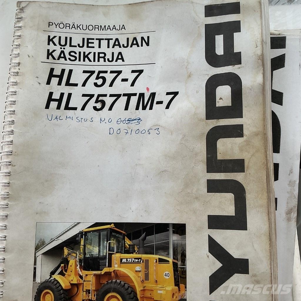 Hyundai HL 757-7 A Wheel loaders