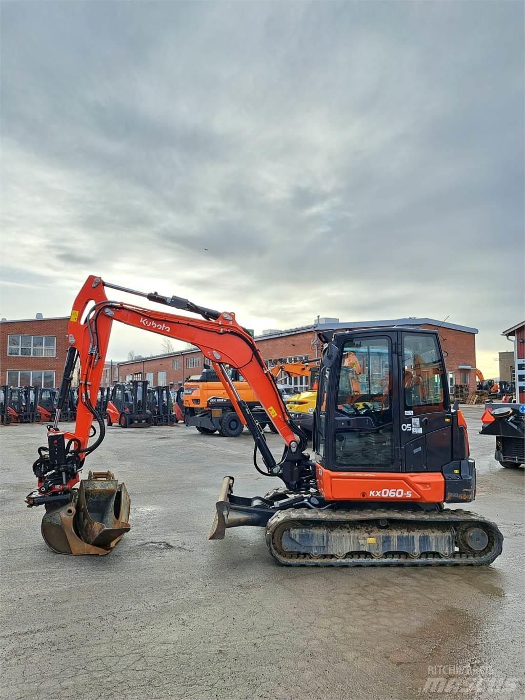 Kubota KX060-5 Mini excavators < 7t