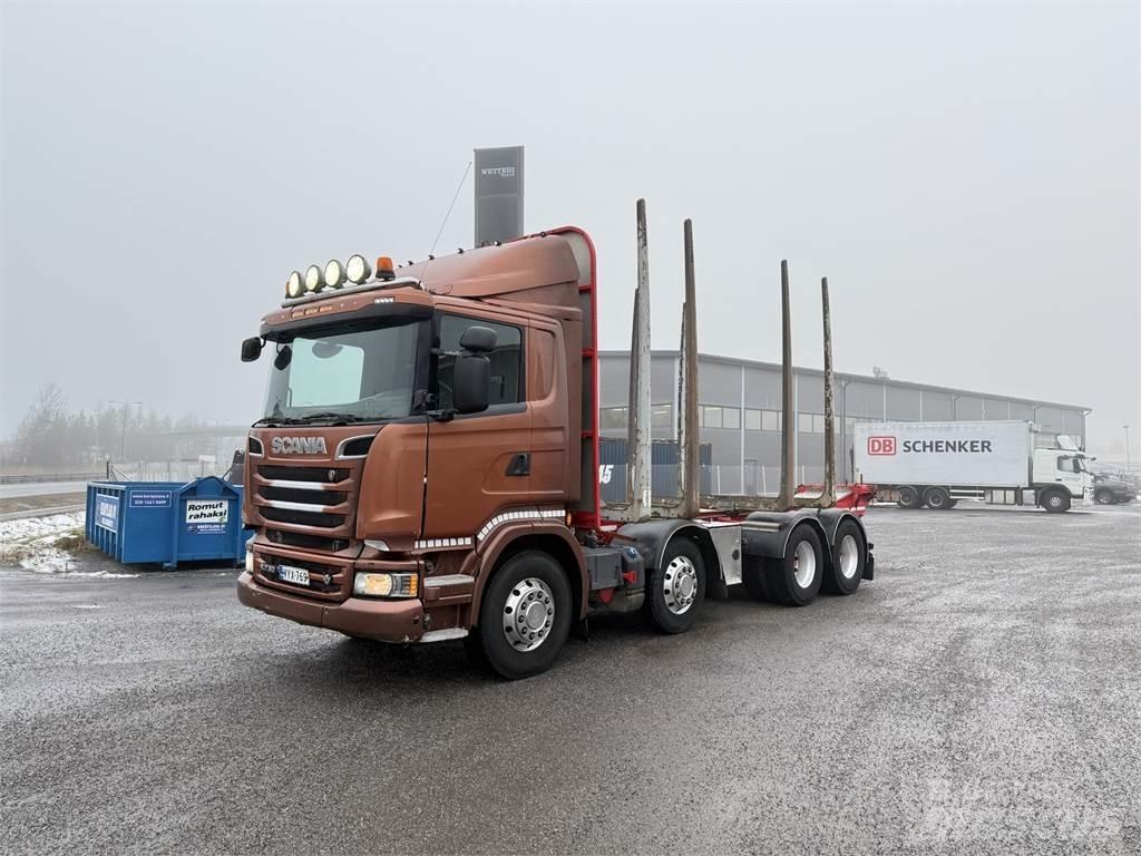 Scania R 730 8X4 Timber trucks