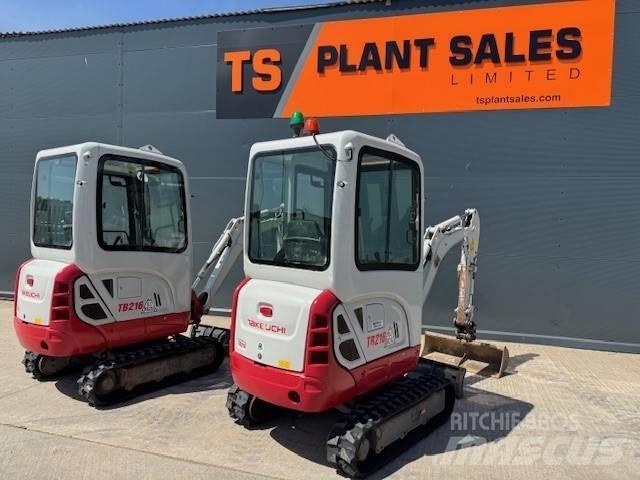 Takeuchi TB 216 Mini excavators < 7t