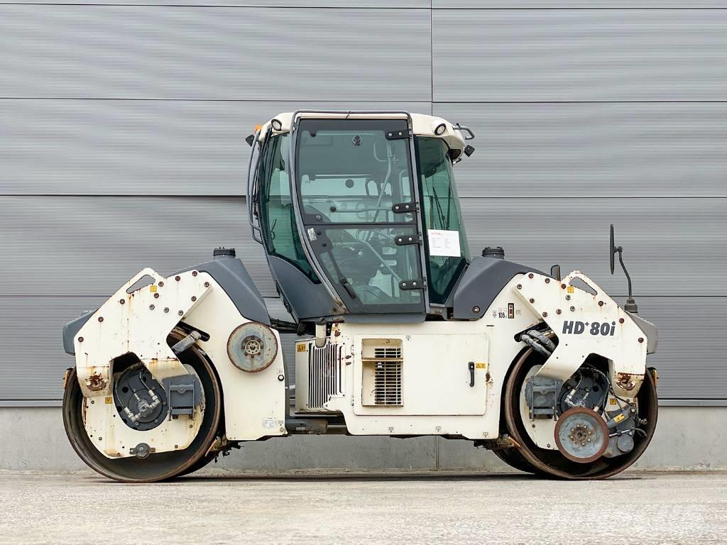 Hamm HD+ 80i VV Twin drum rollers